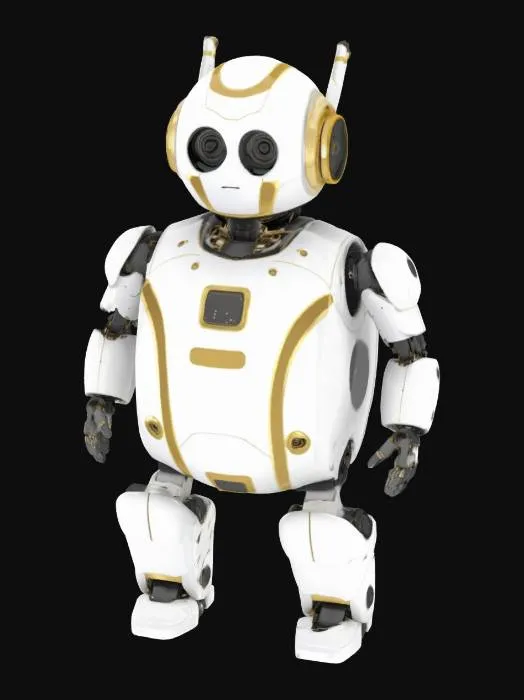 Companion bot — Meshy AI render