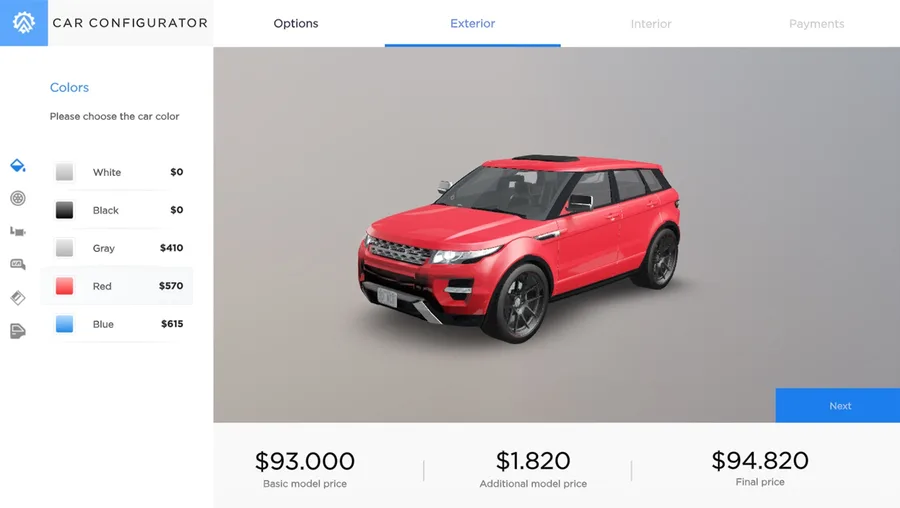 Automotive configurator