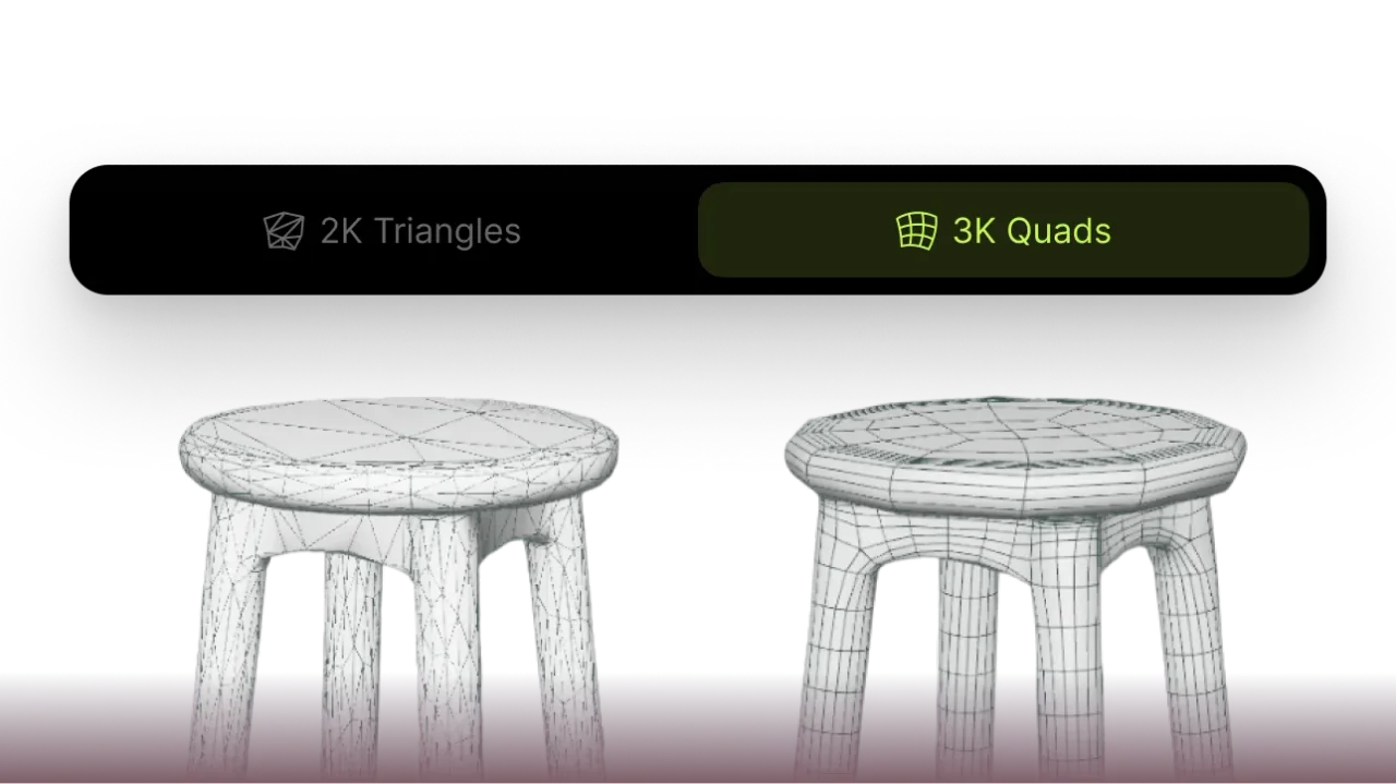Clean furniture geometry