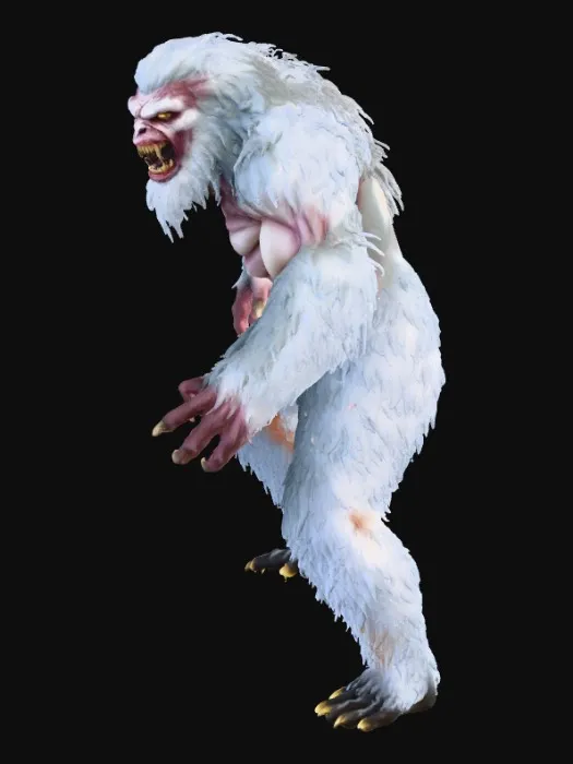 Creature — Meshy AI render
